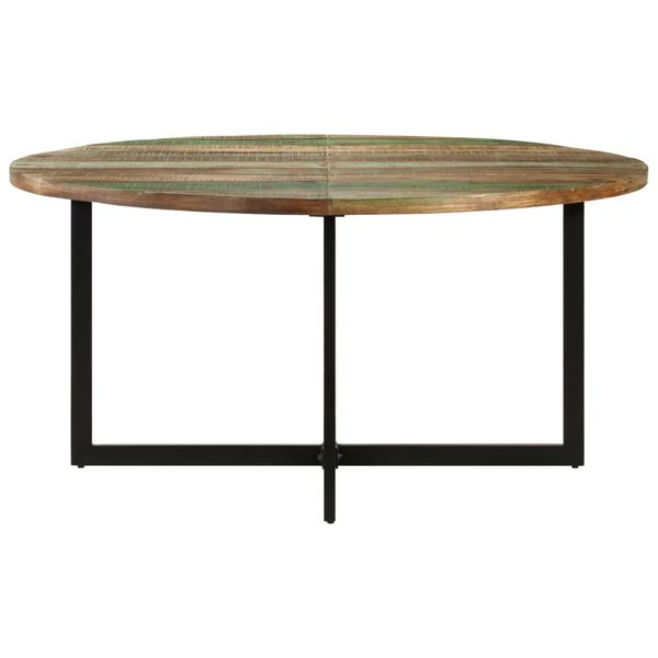 vidaXL Dining Table 150x75 cm Solid Wood Reclaimed