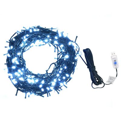 vidaXL Light String 400 LEDs Indoor and Outdoor 40 m Cold White