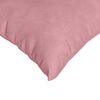 vidaXL Sofa Pillows 2 pcs Pink 70 x 50 cm Corduroy Fabric