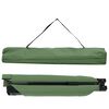 vidaXL Folding Camping Bed 2 pcs Green 193 x 69 x 45 cm Oxford fabric