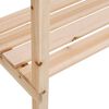 vidaXL Plant Table with Shelf 78x38x82.5 cm Solid Wood Fir