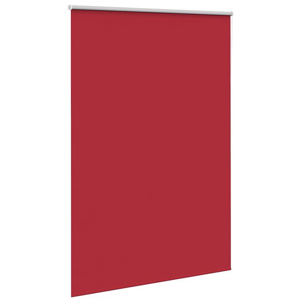 vidaXL Roller Blind Blackout Red 150x210 cm Fabric Width 146.6 cm Polyester