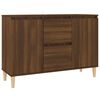 vidaXL Sideboard Brown Oak 101x35x70 cm Engineered Wood