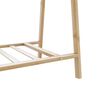 vidaXL Clothes Rack with Shelves 96x45.5x150.5 cm Bamboo