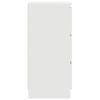 vidaXL Sideboard White 37.5x35x76 cm Engineered Wood