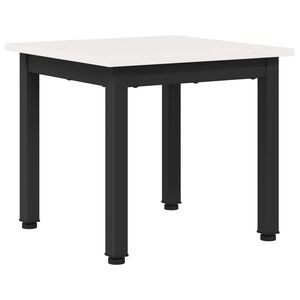 vidaXL Coffee Table White 40 x 40 x 36 cm Solid Pine Wood