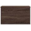 vidaXL Storage Box Brown Oak 60x35x35 cm Engineered Wood