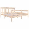 vidaXL Bed Frame without Mattress Super King Solid Wood
