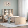 vidaXL Bookcase Bed without Mattress 90x190cm Single Solid Wood Pine