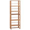 vidaXL Shelving Unit 60x30x180 cm Solid Teak Wood