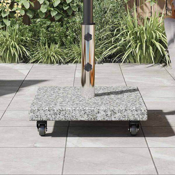 vidaXL Parasol Base Gery 45 x 45 x 45 cm Granite