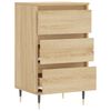 vidaXL Sideboard Sonoma Oak 40x35x70 cm Engineered Wood