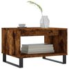 vidaXL Coffee Table Smoked Oak 60x50x40 cm Engineered Wood
