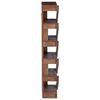 vidaXL Rack Brown 24 x 14 x 80 cm Solid Mahogany Wood