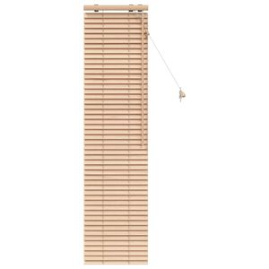 vidaXL Venetian Blind Oak Look 40 x 160 cm 35 mm Solid Paulownia Wood