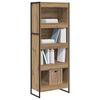 vidaXL Book Cabinet Artisian Oak 60 x 30 x 155 cm Engineered Wood
