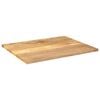 vidaXL Table Top 90x80x3.8 cm Rectangular Solid Wood Mango