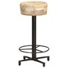 vidaXL Bar Stools 2 pcs 66 cm Solid Mango Wood