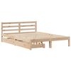 vidaXL Bed Frame without Mattress 160x200 cm Solid Wood Pine