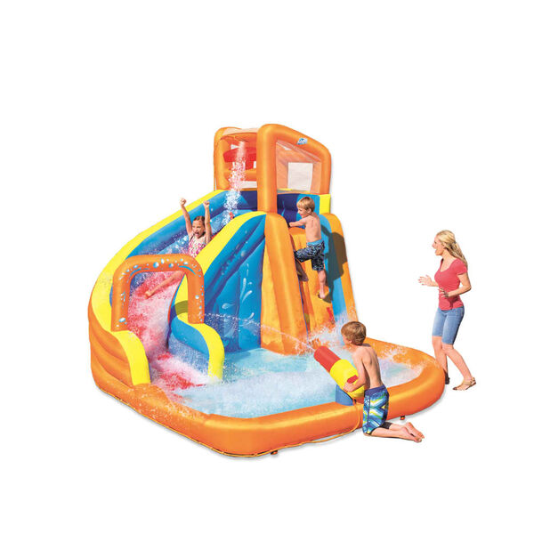 Bestway H2OGO Water Slide Turbo Splash Water Zone-Mega Water Park