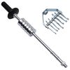 vidaXL Multi Claw Slide Hammer 65 cm Carbon Steel