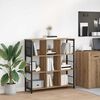 vidaXL Bookshelf Artisan Oak 102 x 32 x 104.5 cm Engineered Wood