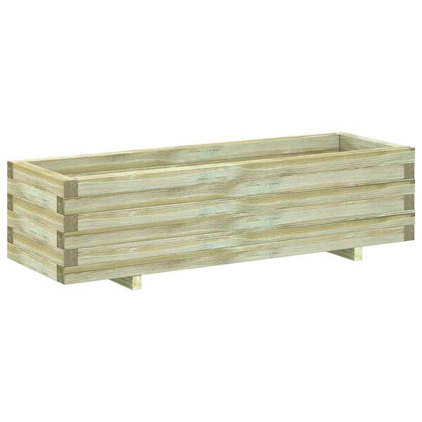 vidaXL Raised Bed 120x40x30 cm Wood Rectangular