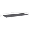 vidaXL Bookshelf Boards 4 pcs High Gloss Grey 100x40x1.5 cm Engineered Wood