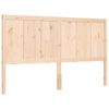 vidaXL Bed Frame without Mattress King Size Solid Wood Pine