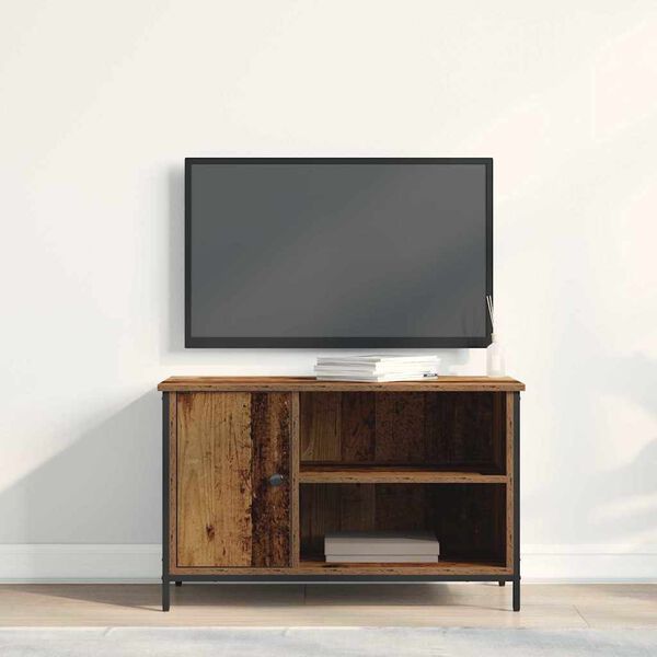 vidaXL TV Cabinet Old wood 80 x 40 x 50 cm Engineered wood