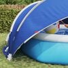 vidaXL Pool Dome Folding Manual Green 472 x 460 x 229 cm