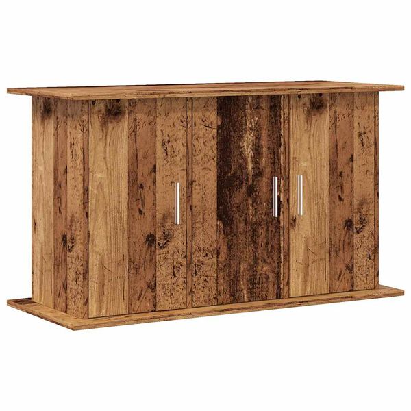 vidaXL Aquarium Stand Old Wood 101x41x58 cm Engineered Wood