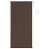 vidaXL Venetian Blind Manual Dark Brown with Pattern 213 x 70 cm PVC