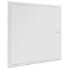 vidaXL Access Panel White 53 x 53 x 3 cm Steel