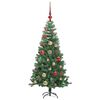 vidaXL Christmas Tree with 150 LEDs with Stand Green 120 cm PVC