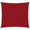 vidaXL Sunshade Sail Oxford Fabric Square 4x4 m Red