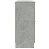 vidaXL Sideboard Concrete Grey 30x30x70 cm Engineered Wood
