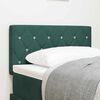 vidaXL Headboard with Headboard Dark Green 80 cm Faux Leather
