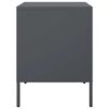 vidaXL Bedside Cabinets 2 pcs Anthracite 36x39x50.5 cm Steel