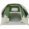 vidaXL Family Tent Cabin 6-Person Green Waterproof