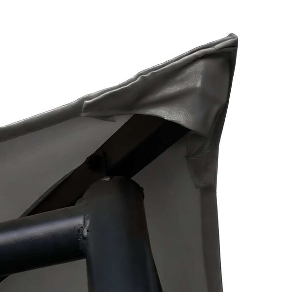 vidaXL Gazebo 4x4x3 m Anthracite 180 g/m&sup2;