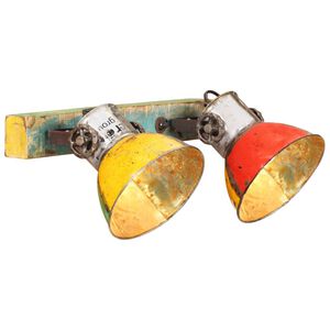 vidaXL Industrial Wall Lamp Multicolour 45x25 cm E27