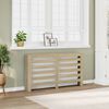 vidaXL Radiator Cover Sonoma Oak 149x20x82 cm Engineered Wood