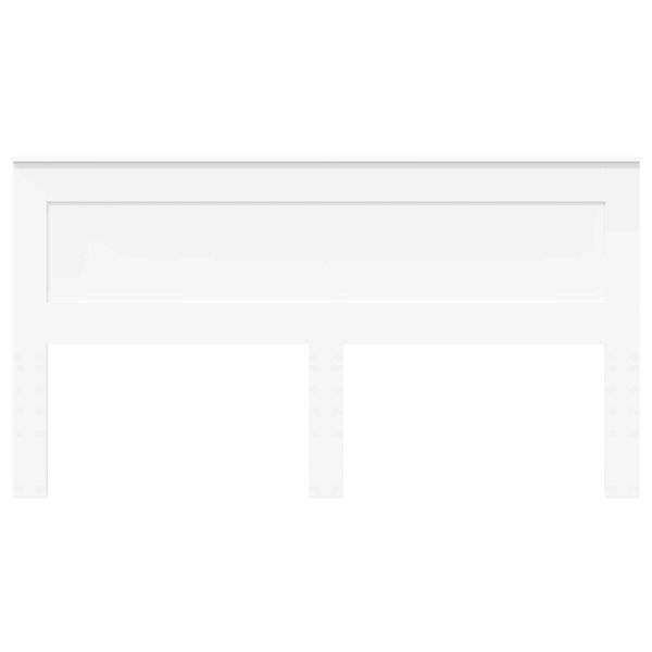 vidaXL Headboard with Headboard White 200 cm Engineered Wood