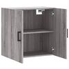 vidaXL Wall Cabinet Grey Sonoma 60x31x60 cm Engineered Wood