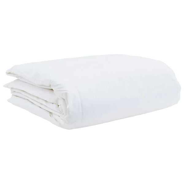 vidaXL Summer Duvet White 240 x 200 cm Feather