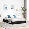 vidaXL Storage Bed with Mattress Black 140 x 200 cm Velvet