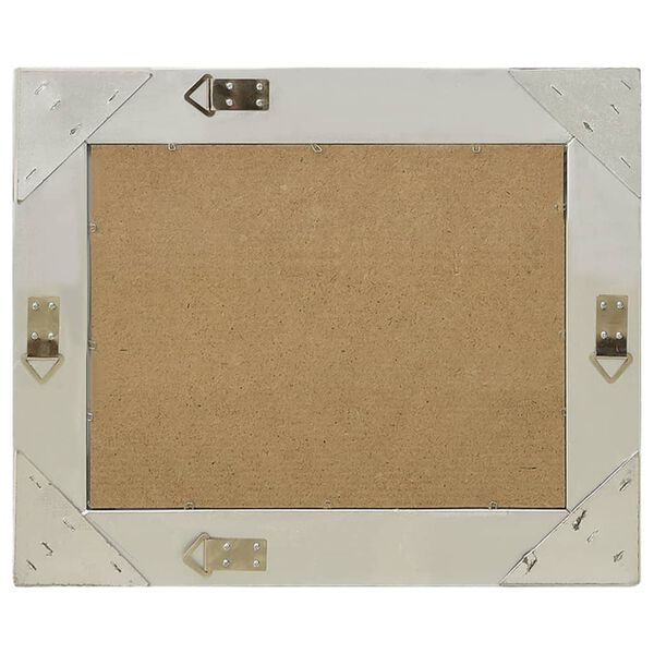 vidaXL Wall Mirror Baroque Style 50x40 cm Silver