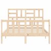 vidaXL Bed Frame without Mattress 120x200 cm Solid Wood Pine