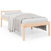 vidaXL Senior Bed without Mattress 100x200cm Solid Wood Pine